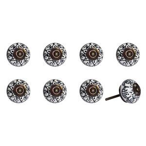 Knob-It Home Decor Classic Cabinet & Drawer Knobs | 8-Piece | K000029